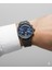 Erkek Kol Saati Antrasit Renk, Mavi Kadran - Şık Hasır Kordon, 2 Yıl Garantili 3