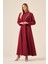 Kadın Ceket Elbise Takım Bordo 31210 5