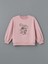 Lcw Kids Pembe Bisiklet Yaka Kız Çocuk Sweatshirt ve Tayt 4