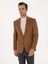 Erkek Camel Slim Fit %100 Kaşmir Flanel Ceket 50314254-VR015 1