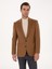Erkek Camel Slim Fit %100 Kaşmir Flanel Ceket 50314254-VR015 3
