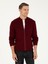 Erkek Bordo Slim Fit Triko Hırka 50259270-VR014 1