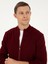 Erkek Bordo Slim Fit Triko Hırka 50259270-VR014 3