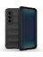 Infinix Hot 50 4g Kılıf Esnek Tpu Oyuklu Arka Yüzey Tasarımlı Mrsa Etnik Silikon Kapak - Siyah 1