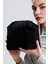Kadın Siyah Süet Clutch El Çantası 2