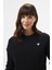 Kadın Regular Fit Bisiklet Yaka Triko Kazak - Siyah 4