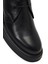 Erkek Siyah Bağcıklı Deri Casual Bot 25WFD611118 9