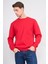 Çetinkaya Mentality 3036 3 Ip Bisiklet Yaka Kırmızı Sweatshirt 1