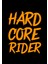 Hard Core Rider Sticker Cam Sticker Oto Sticker 14X18 cm 1