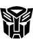 Transformers Sticker Oto Sticker Araba Cam Sticker 10 x 11 cm Siyah 1