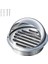 Air Vent 304 Paslanmaz Çelik Boğa Burunlu Dış Havalandırma, Yuvarlak Havalandırma Izgara Ekran Kaputu, Dış Duvar Egzozu Için, Davlumbaz Egzozu, 120 mm 1