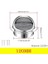 Air Vent 304 Paslanmaz Çelik Boğa Burunlu Dış Havalandırma, Yuvarlak Havalandırma Izgara Ekran Kaputu, Dış Duvar Egzozu Için, Davlumbaz Egzozu, 120 mm 2