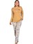 Limissi Viskon Alt Desenli Pijama Takımı 1