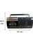 Nostalji Tasarımlı Kaset ve Müzik Çalar Knstar M-70BT Bluetooth + USB + Sd + Fm Radyo Kaset Çalar 1