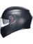 K3 Motosiklet Kaskı Mono Kapalı Kask Matt Black Xs 3