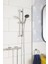 Vitalio Start 100 Sürgülü Duş Seti, 600 mm Sürgülü Ray , 100MM El Duşu 3 Akışlı , 1750 mm Duş Hortumu, Kireç Önleyici Sistem, Duş Başlığı, Krom, 26032000 2