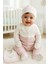 0-3 Ay Gaye Kız Bebek Renkli Çiçek Nakışlı %100 Pamuk 5li Set 1