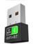 2 In1 Kablosuz Bt Wifi Dongle, Pc/dizüstü/masaüstü Için Çift Bantlı Bluetooth ve Wifi Adaptörü, Wifi Bluetooth Dongle (150 Mbps'ye Kadar, 4,2 Ghz) 1