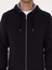 Erkek Lacivert Regular Fit Pamuk Karışımlı Tam Fermuarlı Kapüşonlu Sweatshirt 50318867-VR033 6