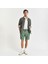 Erkek Yeşil Relaxed Fit Şort 1