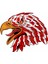 Kırmızı Beyaz Kartal Sticker, Eagle,araba Oto Motosiklet Karavan Sticker 00945 1