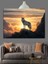 Kurt ve Gün Işığı Dekoratif Kanvas - Mdf Ahşap Tablo 3