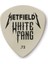 Dunlop Hetfield's White Fang Özel Akış .73 mm Gitar Pençeleri, 6'lı Paket (PH122P073) 1