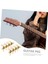 1 Takım Mandolin Tunerleri Gitar Mandalı Ayar Tuşları Gitar Mandal Aracı Evrensel Gitar Akort Mandalı Akustik Gitar Aksesuarları Gitar Akort Aksesuarı Saate Yapış Metal Golden 4