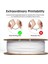Pla Filament 1.75MM, Pla Basic Yüksek Hızlı 3D Yazıcı Filamenti Boyutsal Doğruluk +/- 0.03MM, 1kg Makara (2.2 Lbs) Yüksek Hızlı Yazıcılar Için Süper Hızlı Pla Filament, Soğuk Beyaz 3