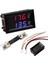 Hatfon Voltmetre & Ampermetre Dual Digital (0 ~ 30V / 0 ~ 100A ) G.y. Dc Şöntlü 2