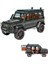 G Seri Arazi Aracı Die Cast Model Kutulu Buhar Atan Çek Bırak Full Fonksiyon Kapıları Açılan 1:22 Ölçek Model Araba Kutulu Ürün (Siyah) 1