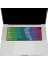 Macbook Air Pro M1-M2-M3 Klavye Koruyucu (Us To Tr) Touchıd'li A2681 A3113 A2941 A3114 A2442 A2779 A2992 A2918 A2485 A2780 A2991 ile Uyumlu Dazzle Pembe Yeşil 4