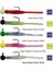 Hook Worm Jighead+Lrf Silikonu 1gr+4.5cm 5 Adet 2