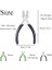 Siyah Düz Çene Pense, Ördek Gagası Düz Burun Pense, Takı Yapımı Için 5.5 Inç Hassas Pense Boncuk Tel Bükme Dıy Zanaat 2