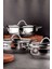 Mango Kitchen Artemis - 6 Parça Paslanmaz Çelik Sahan Seti (16-18-20 Cm) 18/10 Paslanmaz Çelik 4