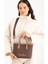 Benetton Kadın Kol Çantası Kahve-Camel BNT1654 1