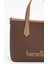 Benetton Kadın Kol Çantası Kahve-Camel BNT1654 5