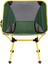 Pratik Cepli & Çantalı Kamp Sandalyesi Yeşil / Sarı 1