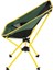 Pratik Cepli & Çantalı Kamp Sandalyesi Yeşil / Sarı 6