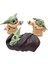 baby yoda 6’lı mini figür seti | star wars grogu koleksiyonluk oyuncak & dekoratif süs 4