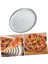 Home Paslanmaz Çelik Pizza Tepsisi,delikli Lahmacun ve Pizza Tavası,fırın Tepisisi (28 Cm) 2