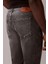 Erkek Slim Taper Hearst Dar Paça Jean Pantolon - Gri 6