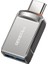 OT-8730 USB To Type-C Çevirici Soket Converter Gri 1