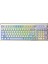S99 Retro Rgb Gaming 3 Modlu Bluetooth/2.4ghz/usb-C Kablosuz Makrolu Türkçe Q Klavye Mavi 1
