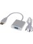 4548 HDMI To VGA Dönüştürücü Adaptör Kablosu (Ses Destekli) 1