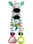 Toys Bebek Fasulye Torbası Zebra - Boncuk Halkalı Motor Becerileri Oyuncağı, Kavrama ve Hissetme Için Bebek Karyolası Oyuncağı - 0+ Aydan Itibaren 1