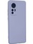 Xiaomi Mi 12 Kılıf Nano Içi Kadife Silikon - LILA-(5796) - N307J575-M43307 3