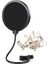 PS-01SMX Pop Filter + Metal Gri Shock Mount Set 1