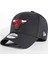 Chicago Bulls Nba Recycled Black 9forty Adjustable Cap Unisex Şapka Siyah 1