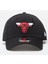 Chicago Bulls Nba Recycled Black 9forty Adjustable Cap Unisex Şapka Siyah 3